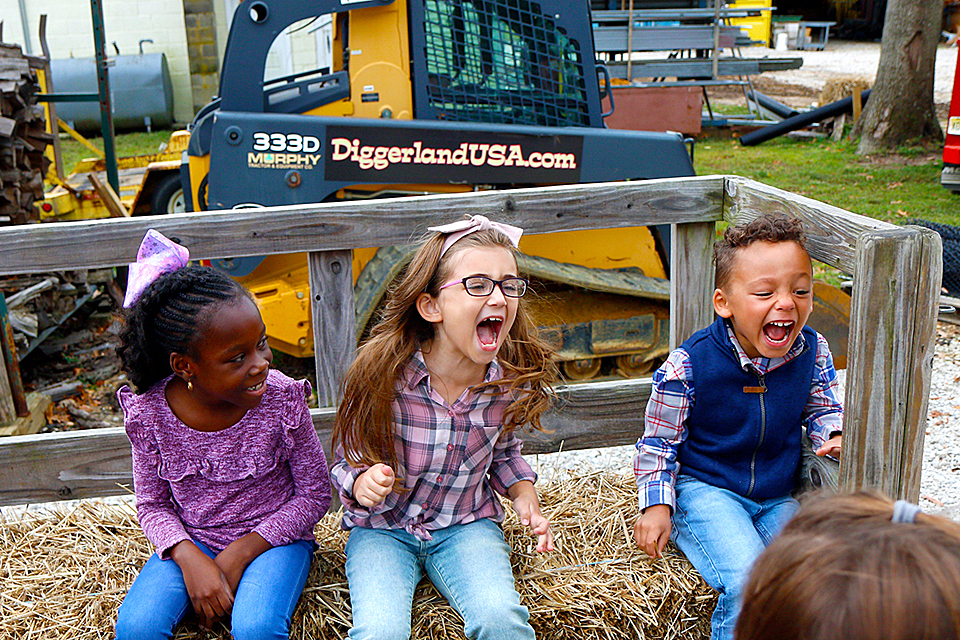 Diggerfest, Diggerland's fall festival, is packed with plenty of smile-inducing fun for all ages. Photo courtesy of Diggerland